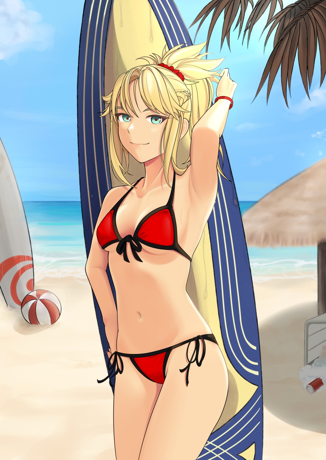 Quatthro Fategrand Order Mordred Fate Bikini Swimsuits 852332 Yandere 9158